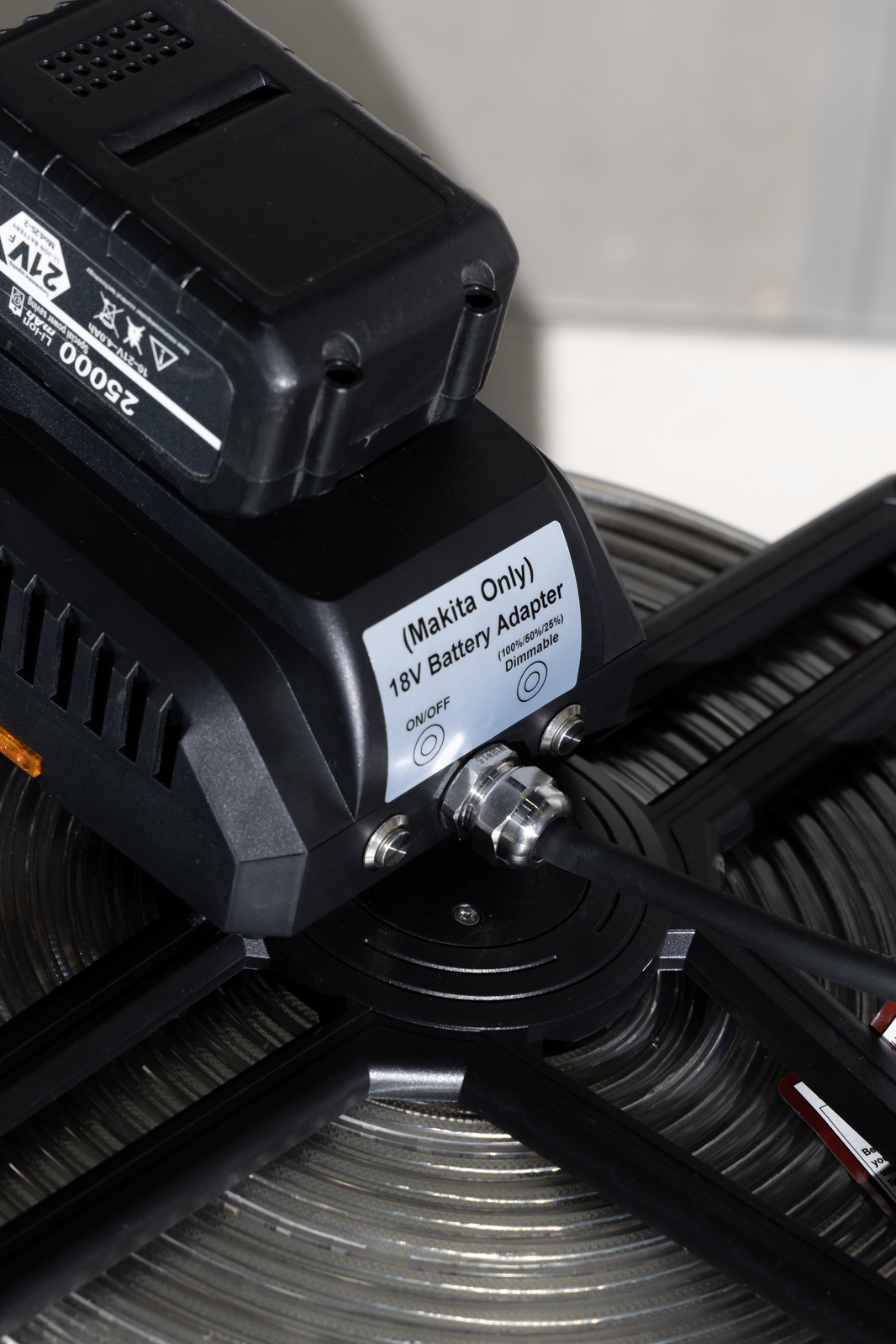 battery operated site light