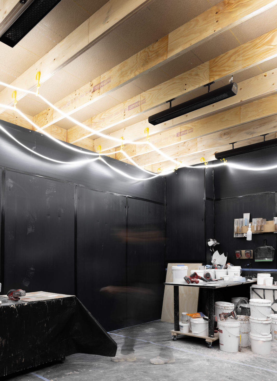led light strip on site