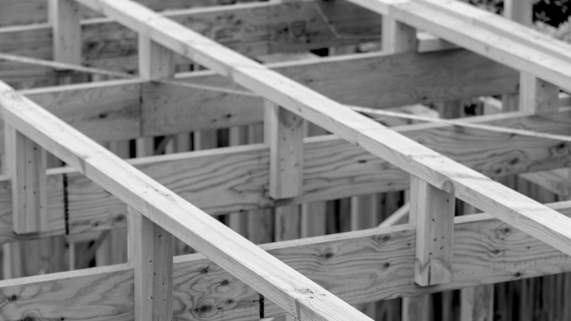 Banner image black and white construction site 
