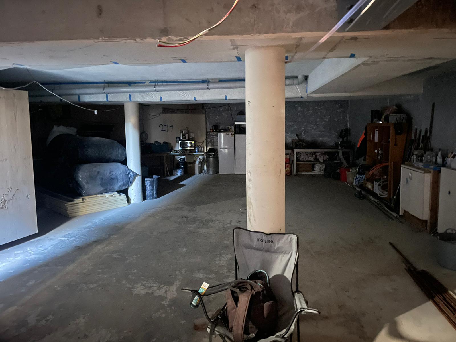 Floodlight Basement Lighting