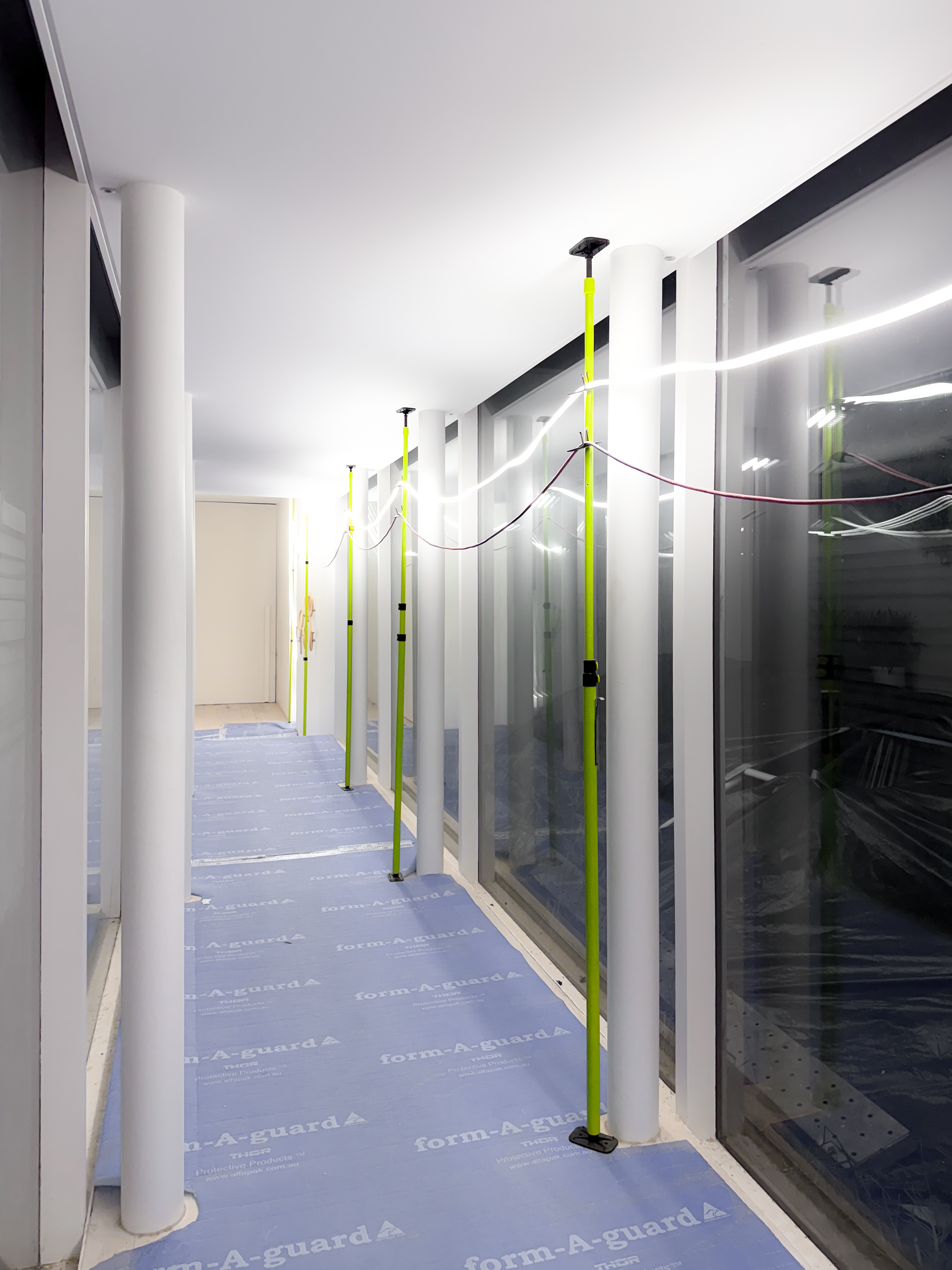 lead stands for overhead cable management
