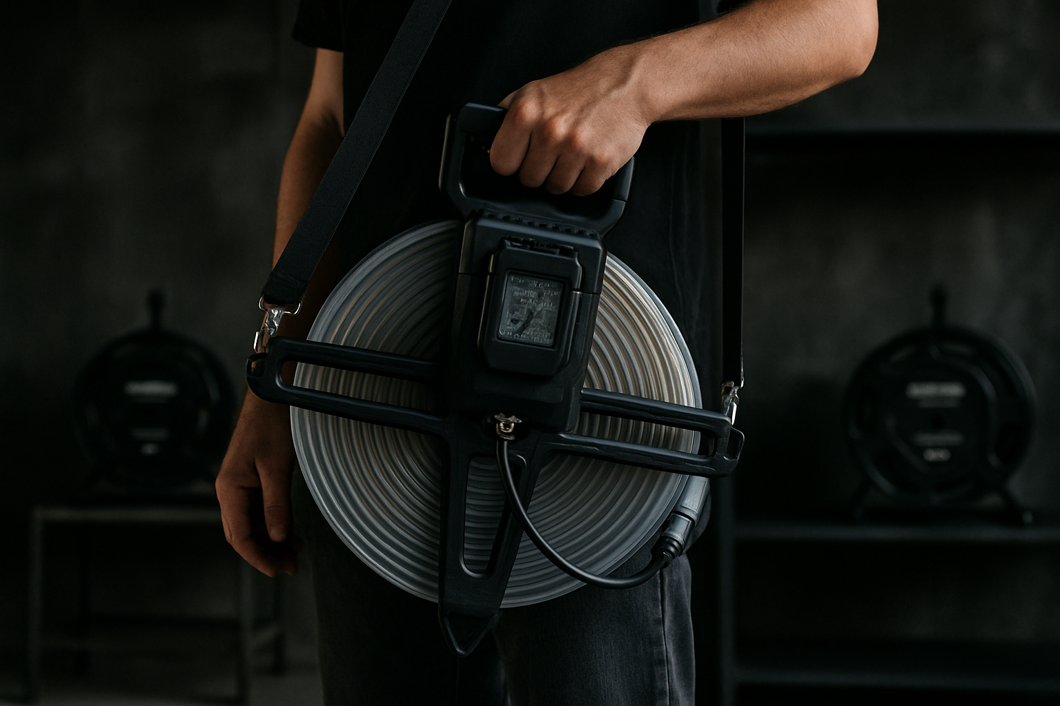 Battery-Operated LED Site Light