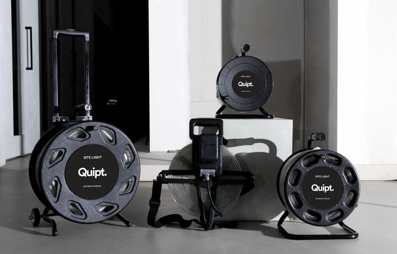 LED constriction site light product range by Quipt for Australian Builders & Trades